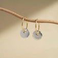 Pendientes de aro elegantes hechos a mano – imagen 2