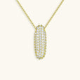 Collar con inicial Bubble de cristales – imagen 11