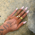 Anillo de serpiente detallado (ajustable) – imagen 5