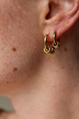 Pendientes aros apilables tipo anillo – imagen 7