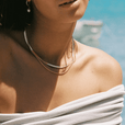 Conjunto de collares superpuestos Fluir Elegante — Carmen, Lucía & Rocío