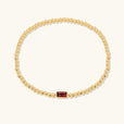 Pulsera radiante de gemas