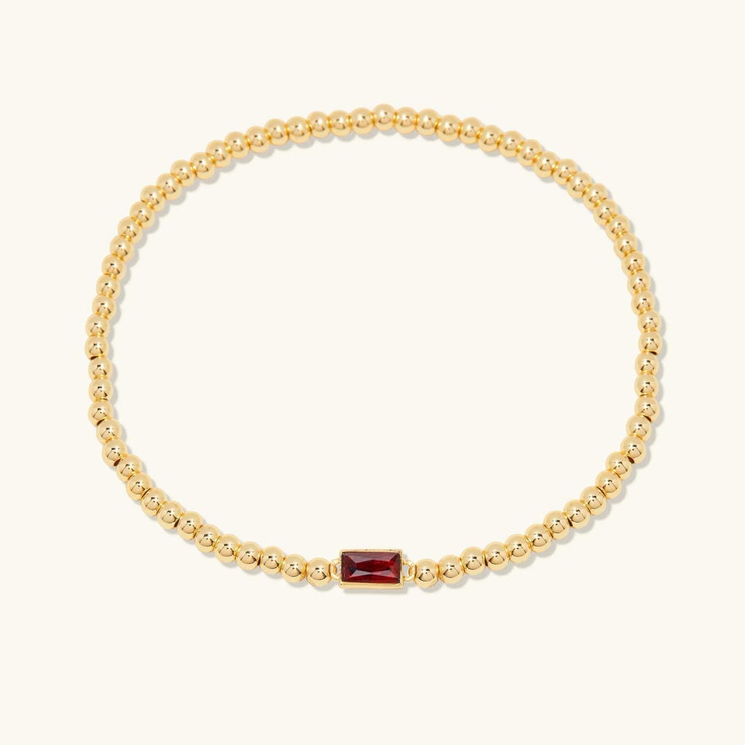 Pulsera radiante de gemas