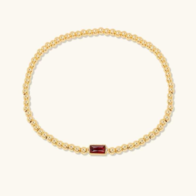 Pulsera radiante de gemas