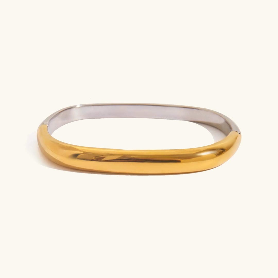 Pulsera moderna dorada – imagen 3