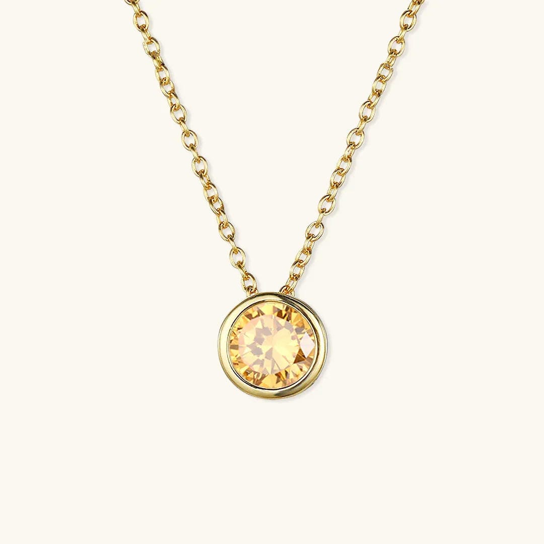 Cadena de oro con gemas radiantes – imagen 12