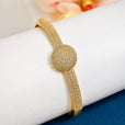 Brazalete verde elegante de moda – imagen 2
