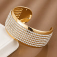 Pulsera de moda con circonita incrustada