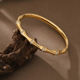 Pulsera de lujo con circonita cuadrada – imagen 2