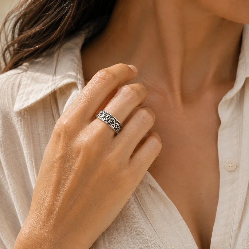 Anillo flor Just Breathe
