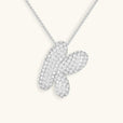 Collar con inicial Bubble de cristales – imagen 42