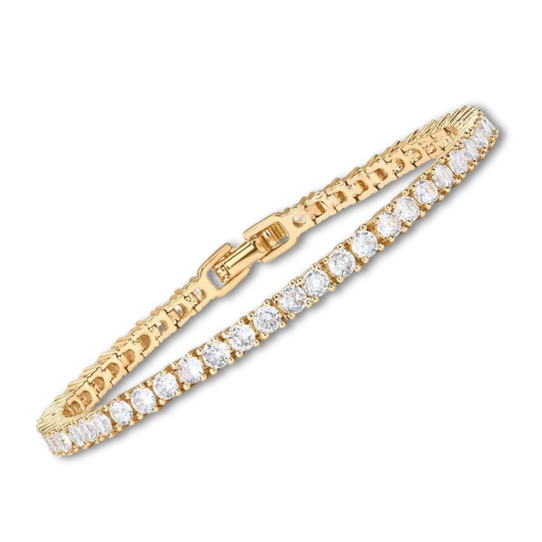 Pulsera tenis clásica de cristal – imagen 2