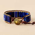 Pulsera protectora de lapislázuli antiguo