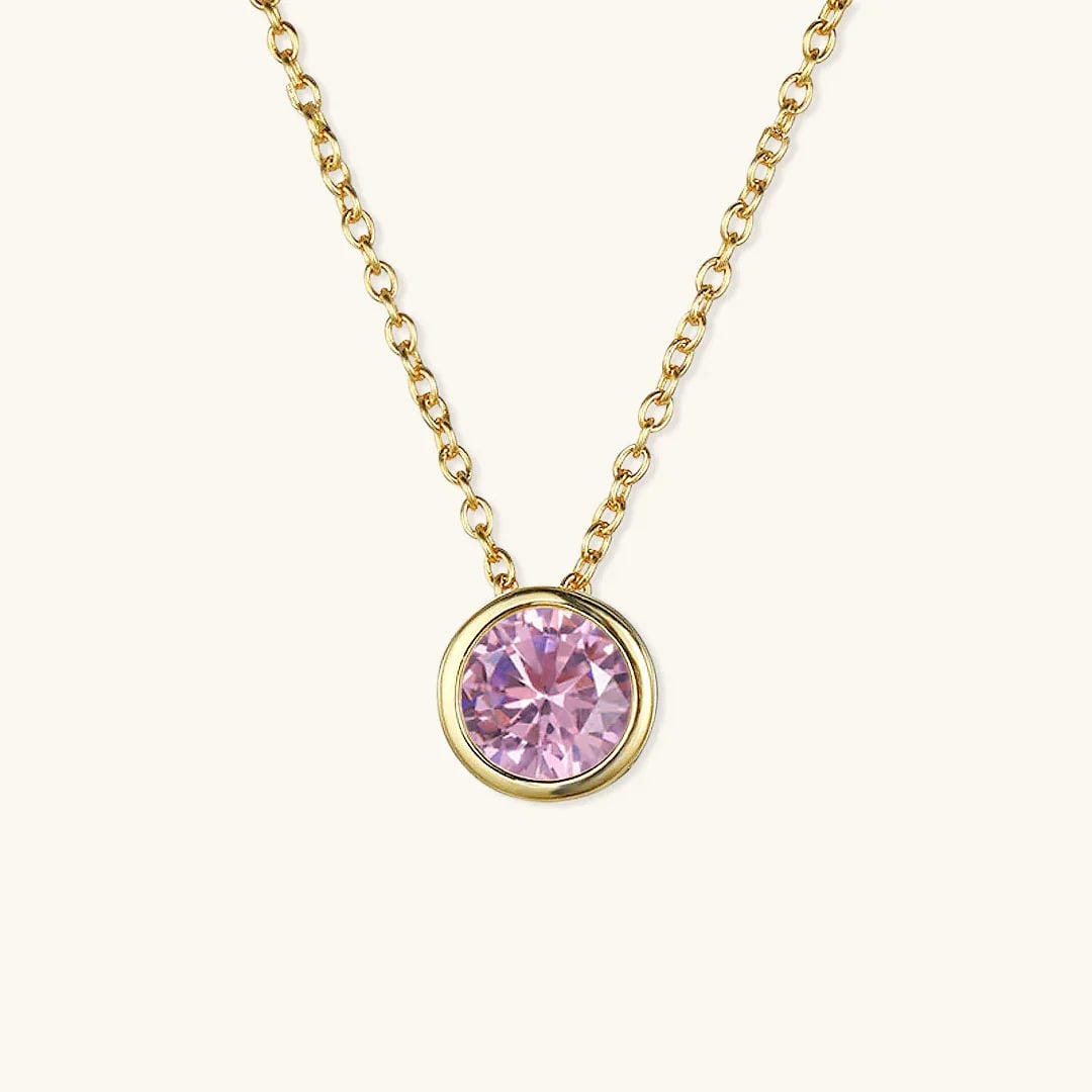 Cadena de oro con gemas radiantes – imagen 11