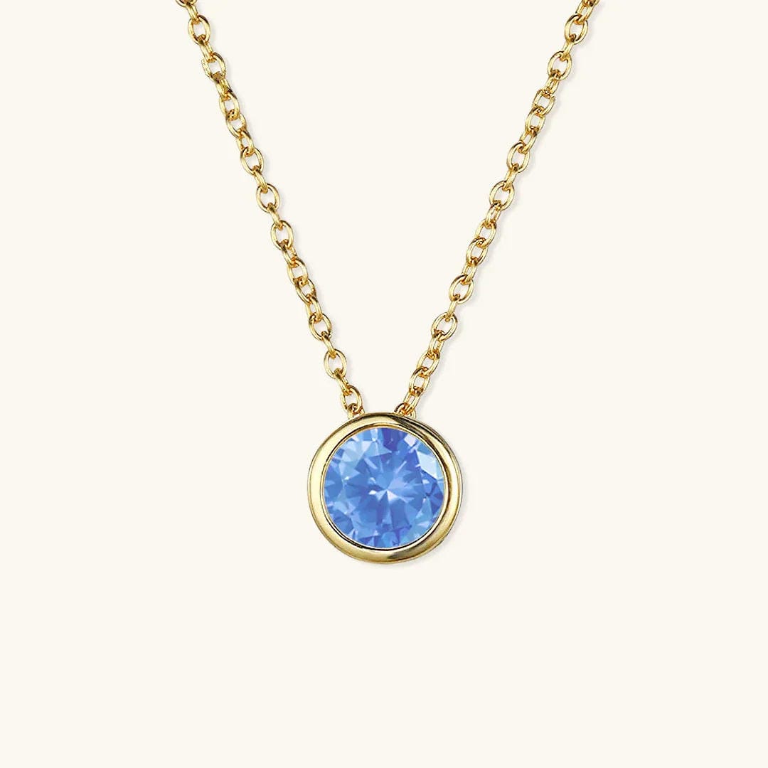 Cadena de oro con gemas radiantes – imagen 3