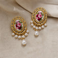Pendientes de perla en gota luminosos – imagen 2
