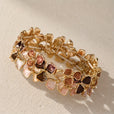 Pulsera con grabado floral – imagen 2
