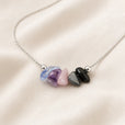 Collar minimalista de cristal en bruto – imagen 2