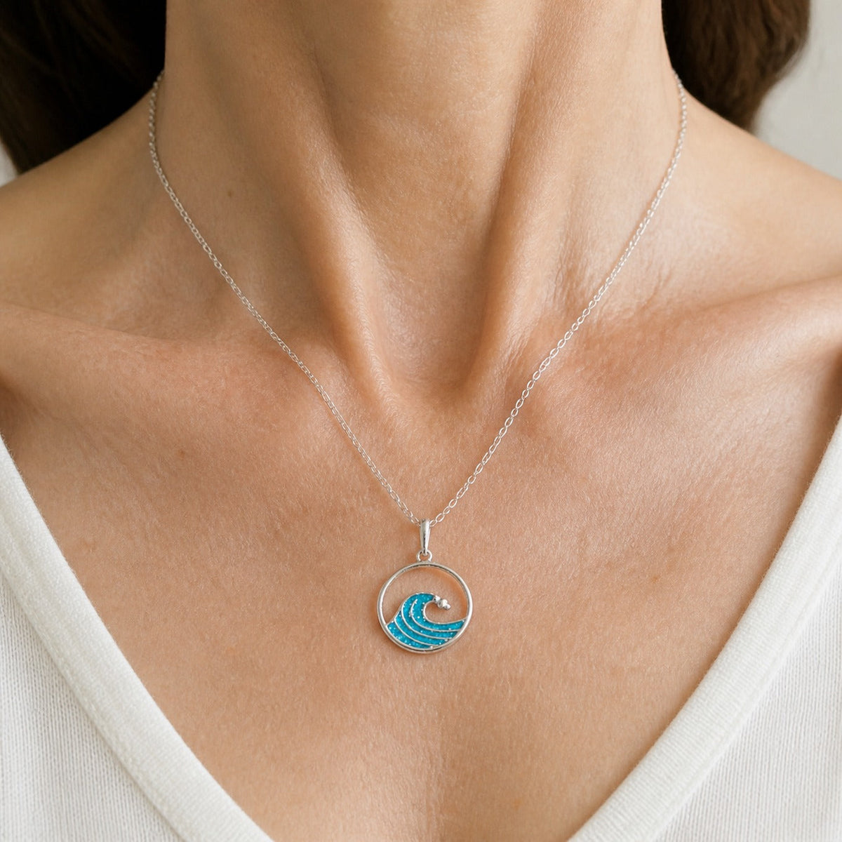 Collar Muriel en plata – imagen 2