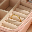 Anillo de oro vintage retorcido – imagen 4