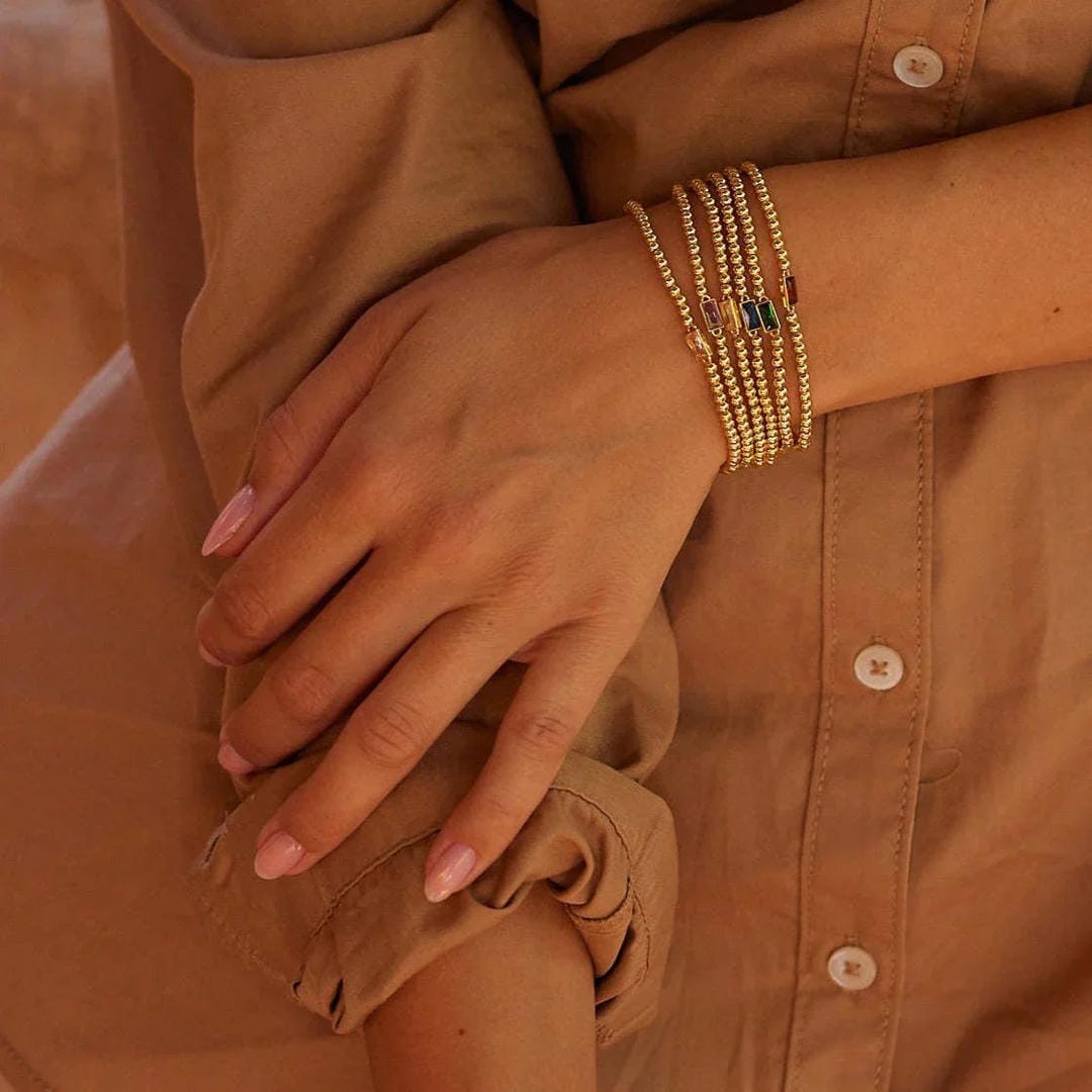 Pulsera radiante de gemas – imagen 15