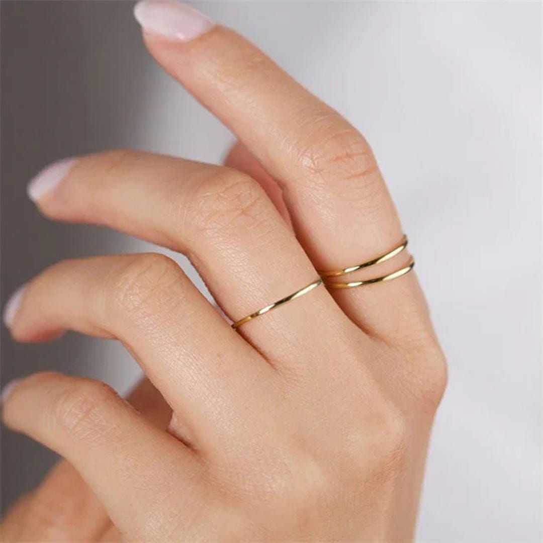 Anillo dorado Edith – imagen 6