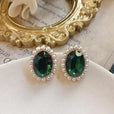 Set imperial de perlas y esmeralda – imagen 3
