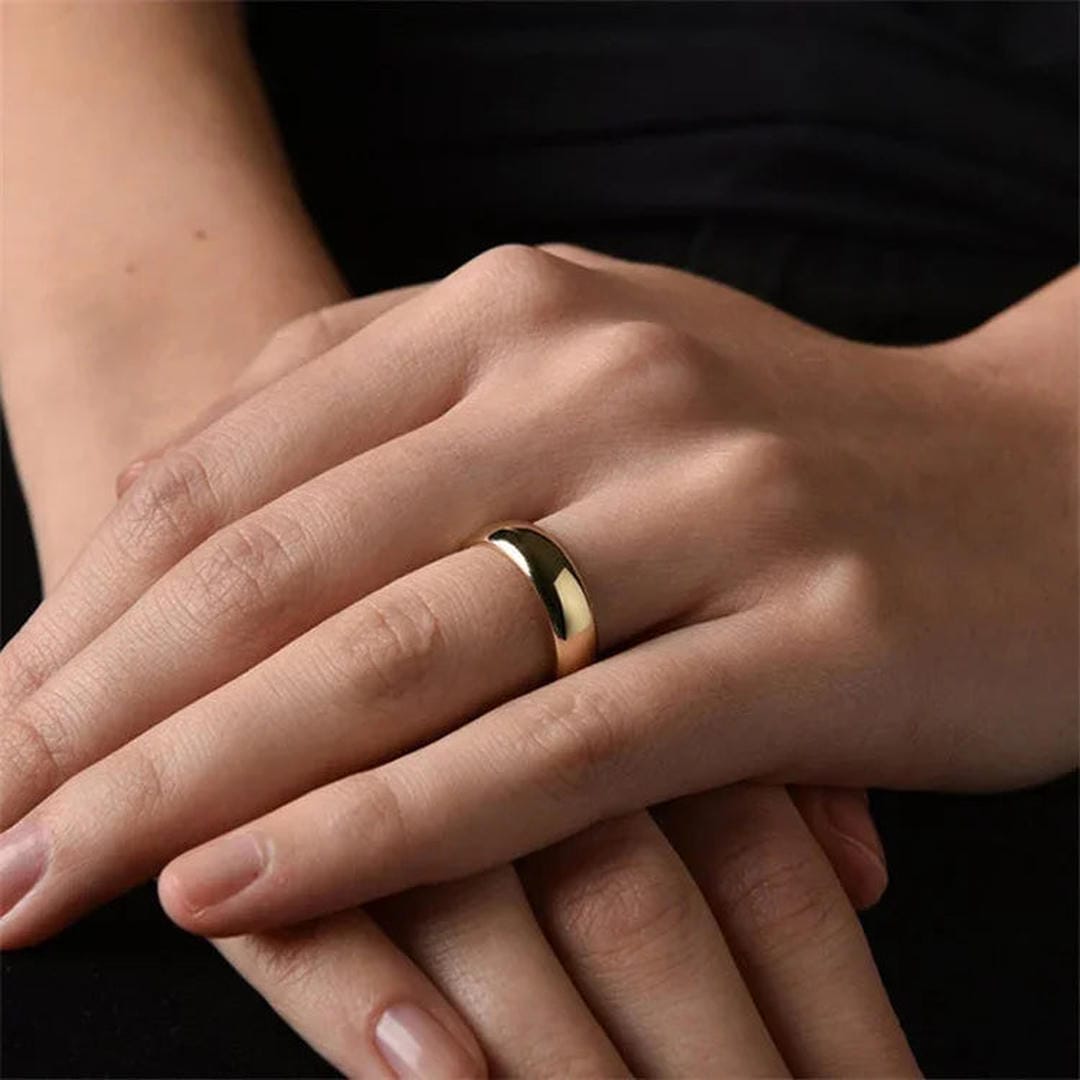 Anillo dorado Edith – imagen 2