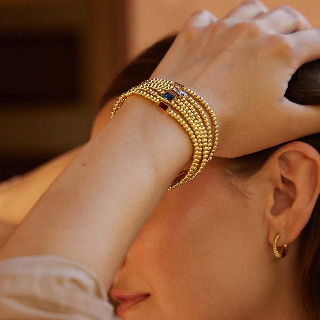 Pulsera radiante de gemas – imagen 17