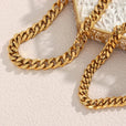 Diseño de collar de cadena audaz etéreo – imagen 4
