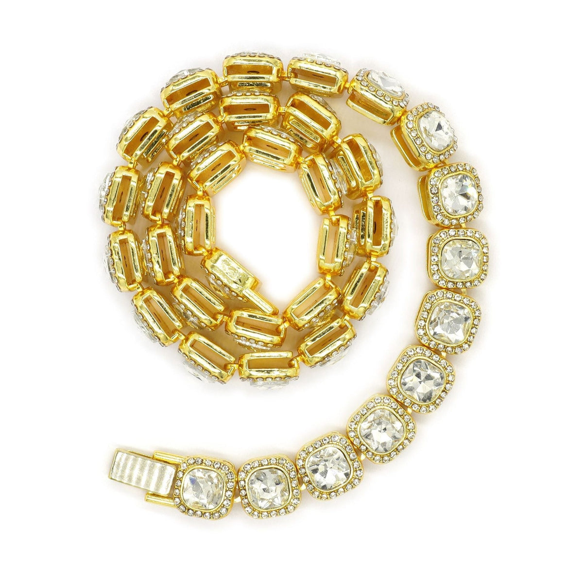 Collar de tenis Golden Aura – imagen 2