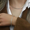 Collar tenis de cristal Wisteria – imagen 4