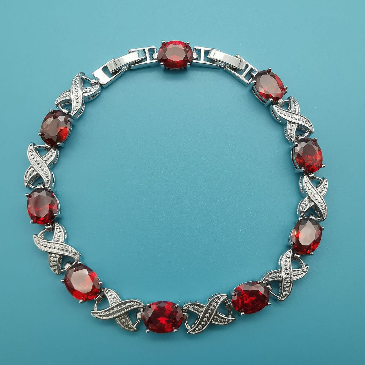 Pulsera de oro blanco Carmen, Lucía & Rocío – imagen 2