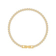 Pulsera de oro radiante en forma de marquesa – imagen 2