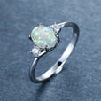 Anillo de ópalo Serenity Embrace