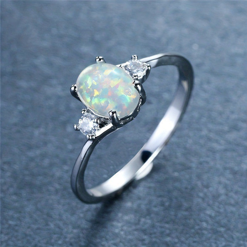 Anillo de ópalo Serenity Embrace