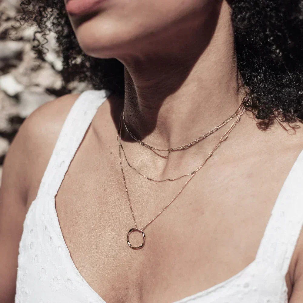 Collar de triple capa