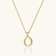 Collar vintage dorado con inicial – imagen 20