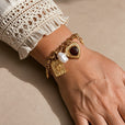 Pulsera escultural de eslabones opulenta – imagen 2