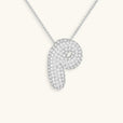Collar con inicial Bubble de cristales – imagen 47