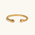 Brazalete dorado con gemas – imagen 3