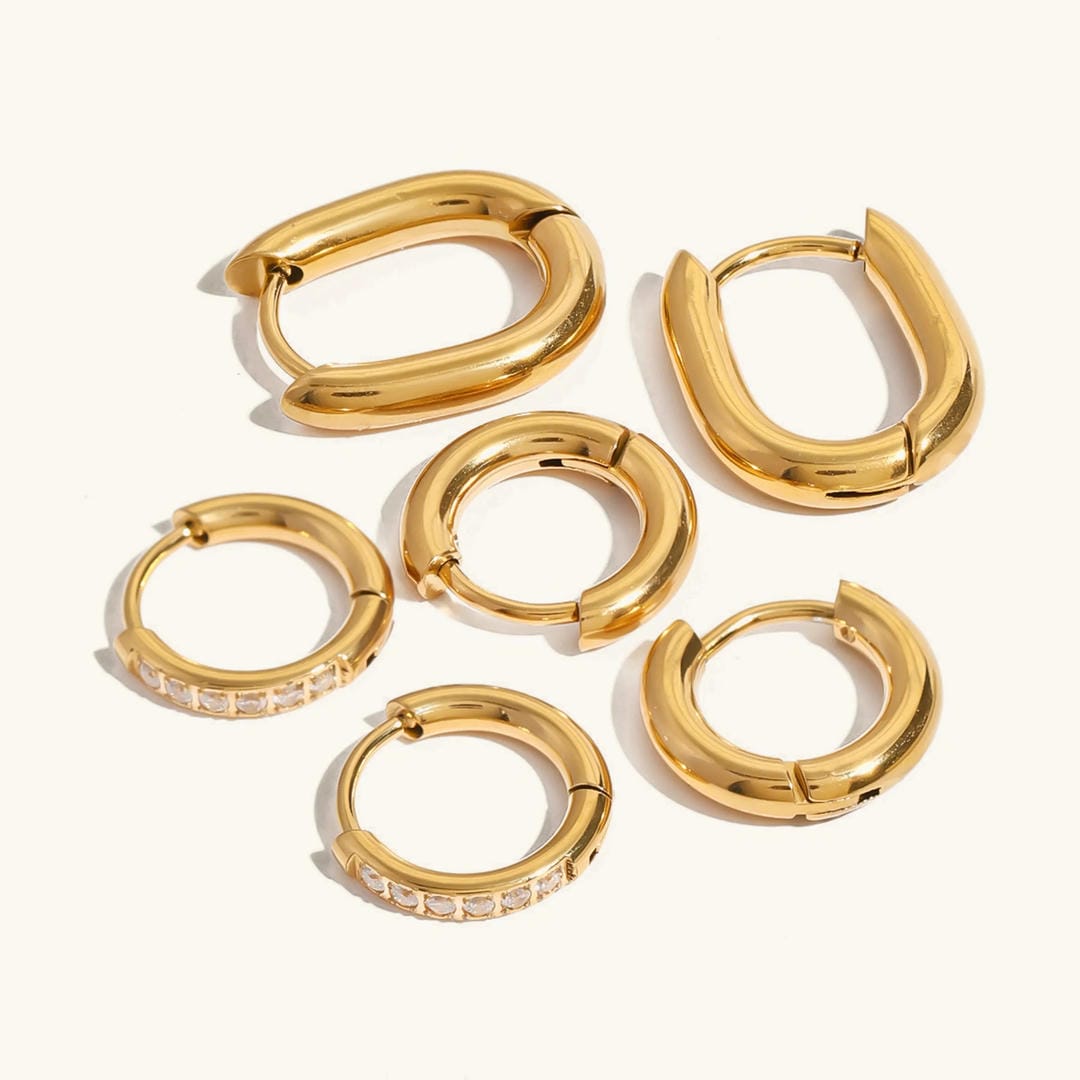 Conjunto de aros básicos Carmen, Lucía & Rocío