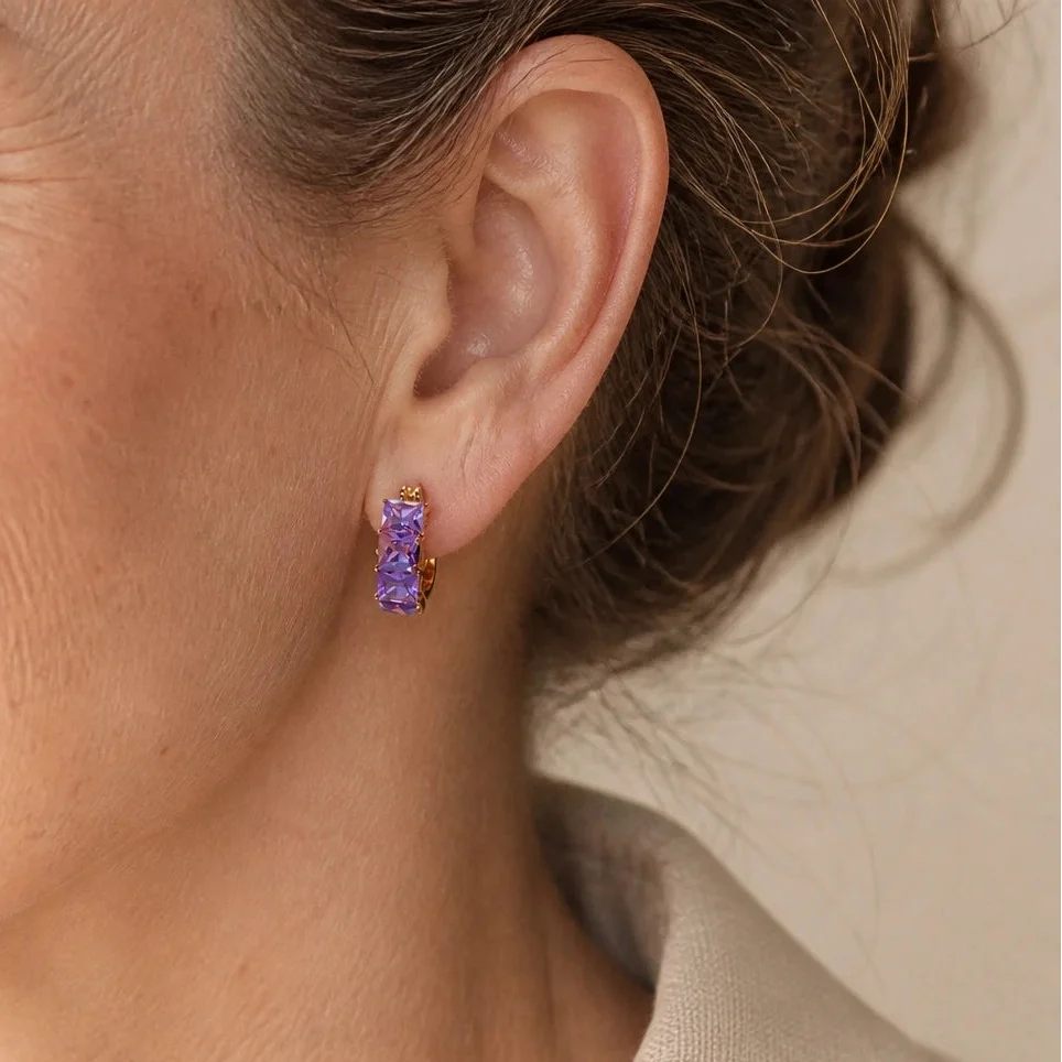 Pendientes aro de talla princesa