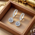 Pendientes de piedra en plata de ley