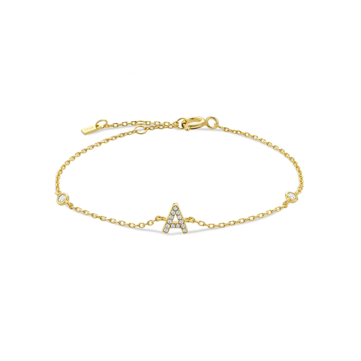 Pulsera inicial con aire de herencia – imagen 6