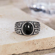 Anillo de plata con ojo de tigre