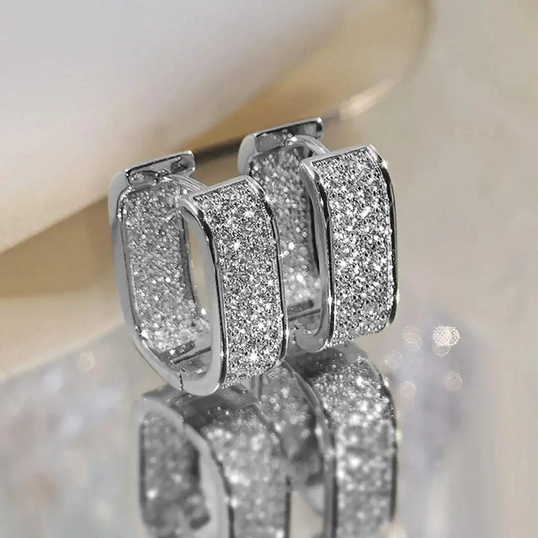 Pendientes aro huggie Pavelina – imagen 2
