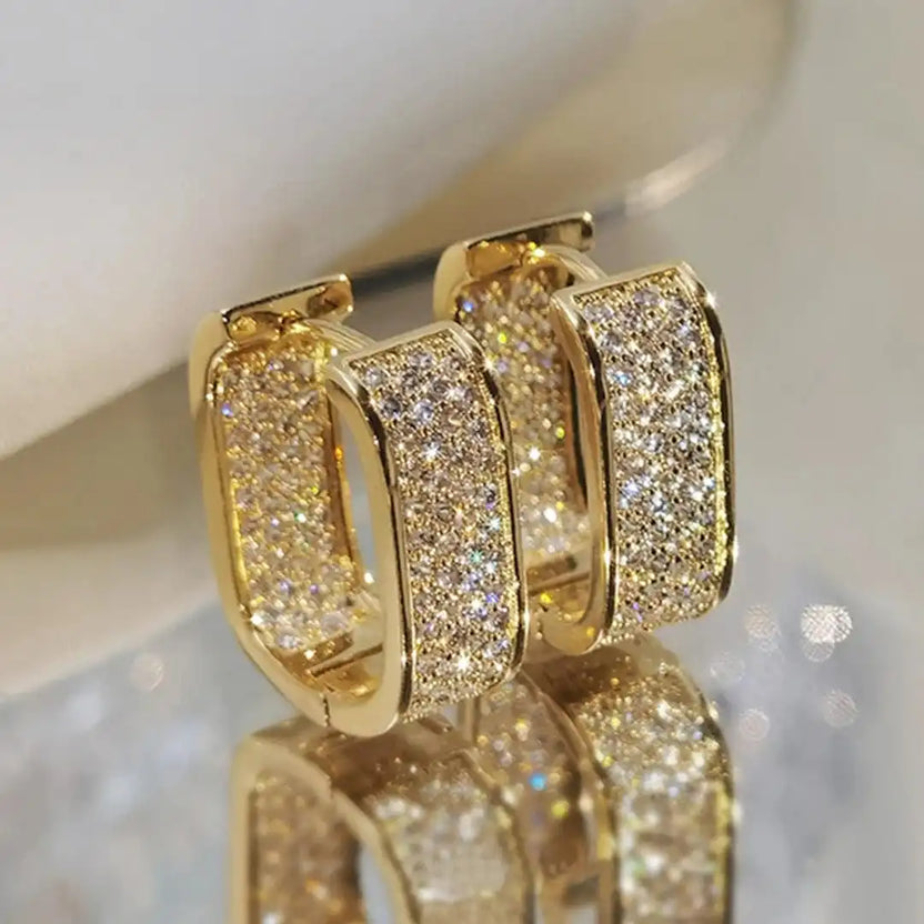 Pendientes aro huggie Pavelina