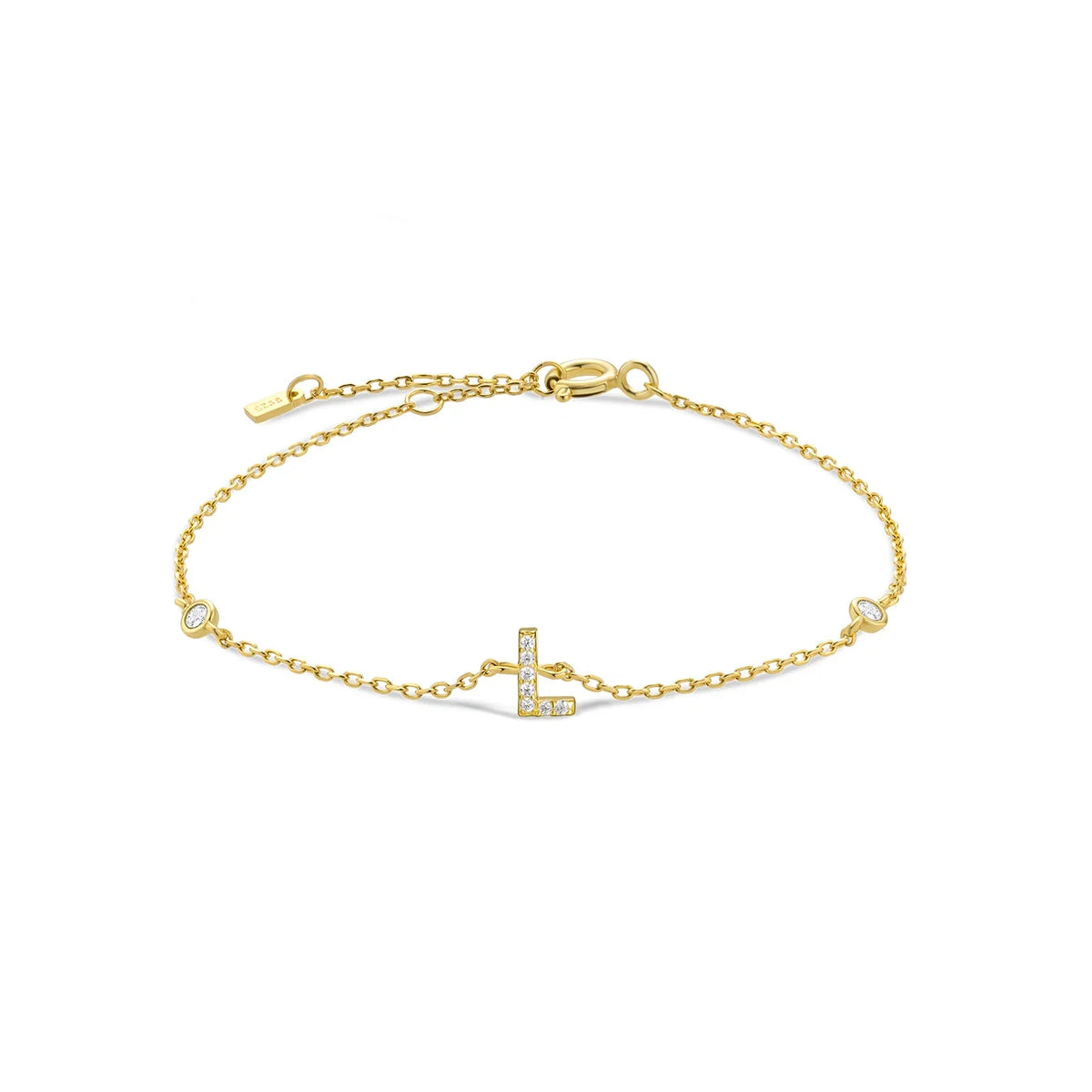 Pulsera inicial con aire de herencia – imagen 17