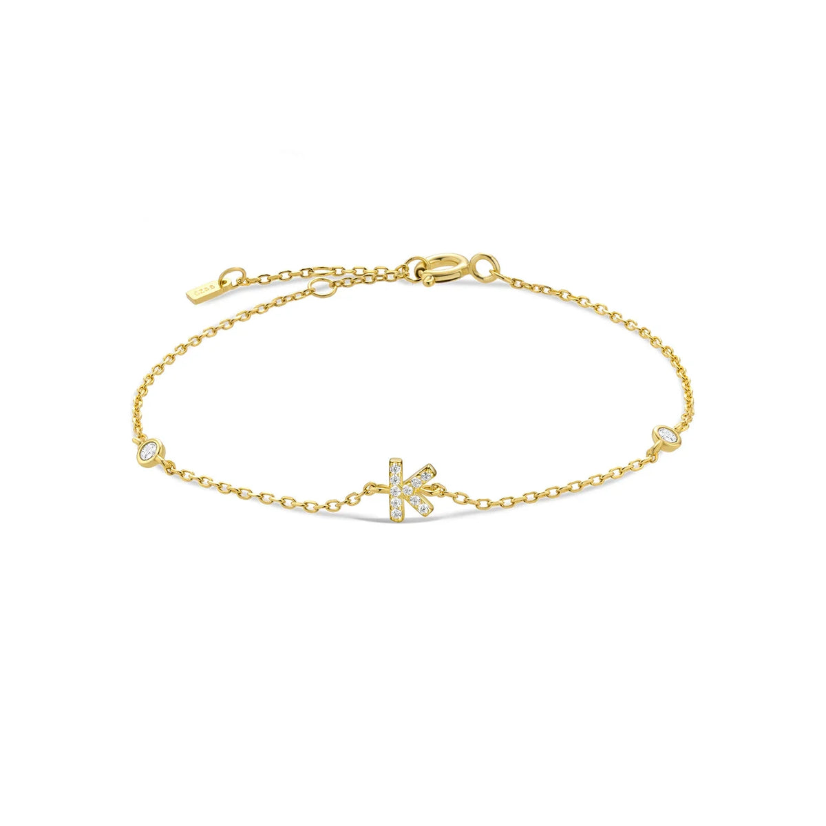 Pulsera inicial con aire de herencia – imagen 16